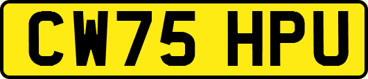 CW75HPU