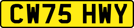 CW75HWY