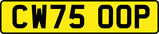 CW75OOP