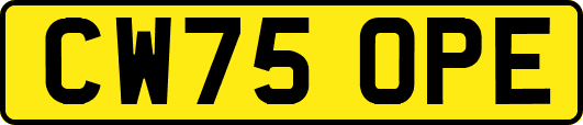 CW75OPE