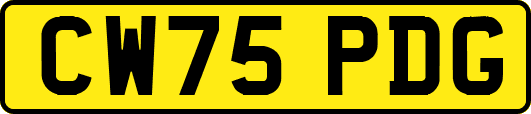 CW75PDG