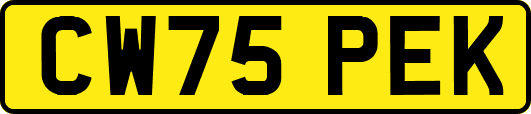 CW75PEK