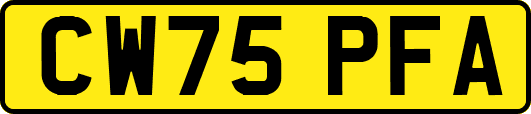 CW75PFA