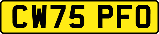 CW75PFO