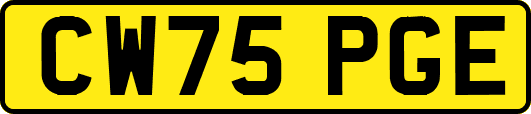 CW75PGE
