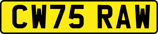 CW75RAW