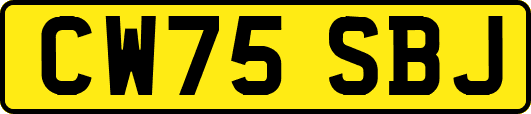 CW75SBJ