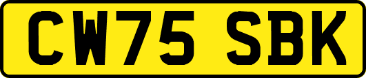 CW75SBK
