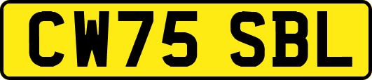 CW75SBL