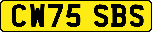 CW75SBS