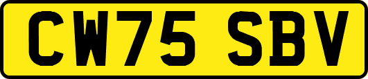 CW75SBV