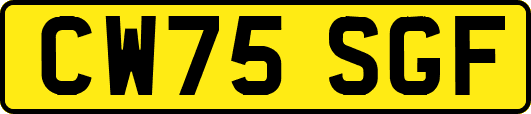CW75SGF