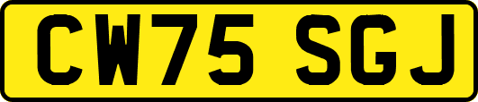 CW75SGJ