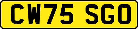 CW75SGO