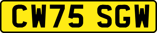 CW75SGW