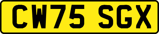 CW75SGX