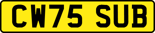 CW75SUB