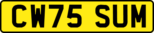 CW75SUM
