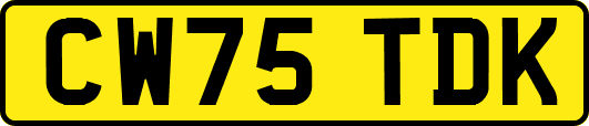 CW75TDK