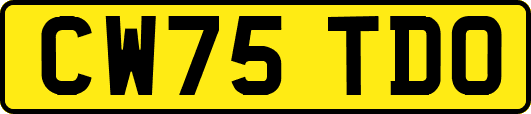 CW75TDO