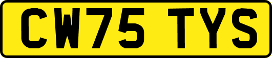 CW75TYS