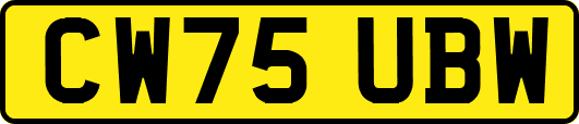 CW75UBW