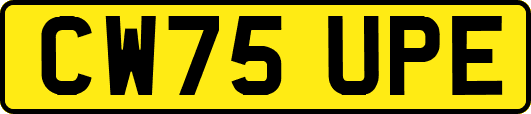 CW75UPE