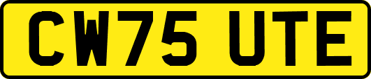 CW75UTE