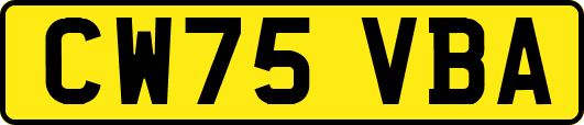 CW75VBA