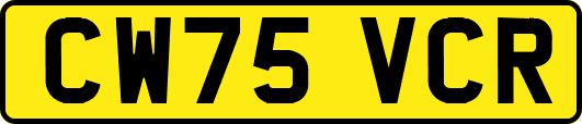 CW75VCR