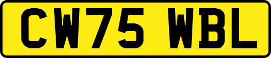 CW75WBL