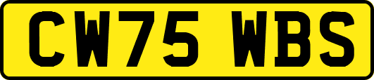CW75WBS