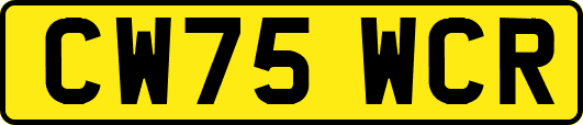 CW75WCR