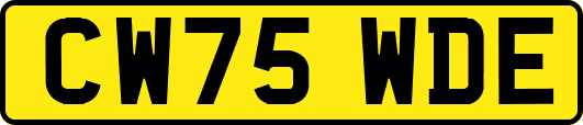 CW75WDE