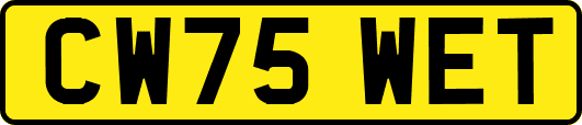 CW75WET