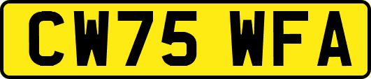 CW75WFA
