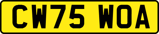 CW75WOA