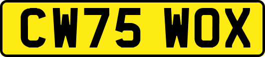 CW75WOX