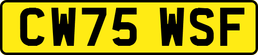 CW75WSF