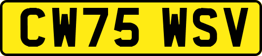 CW75WSV
