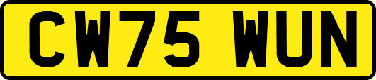 CW75WUN