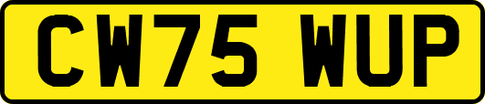 CW75WUP