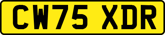 CW75XDR