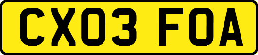 CX03FOA