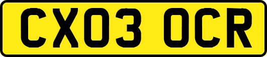 CX03OCR