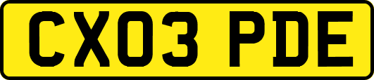 CX03PDE