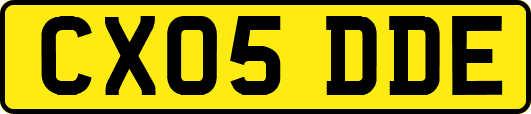 CX05DDE