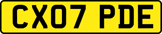 CX07PDE