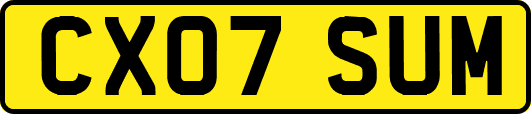 CX07SUM