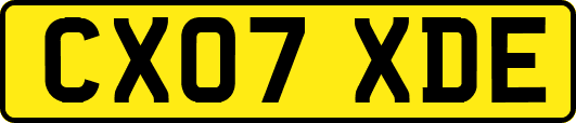 CX07XDE